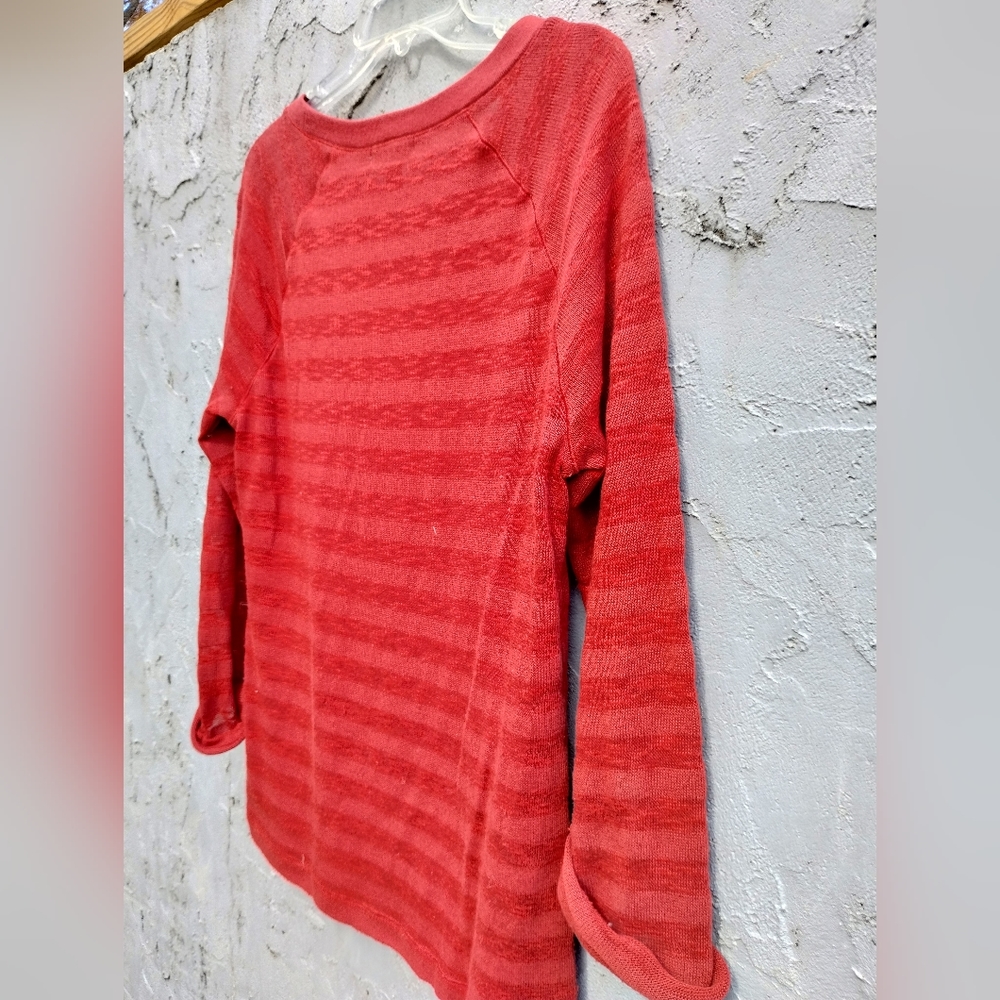 RALPH LAUREN.  LAUREN JEANS CO.  SWEATER BLOUSE.  SZ MEDIUM - Picture 7 of 8